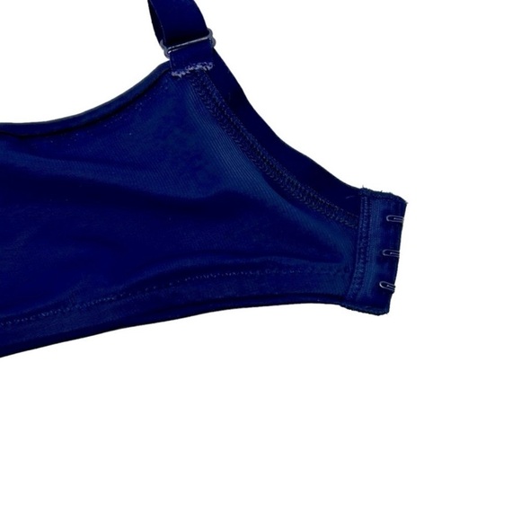 SOMA Bra Stunning support Underwire Hook n eye closure Navy blue 38DD/38E - Picture 8 of 9
